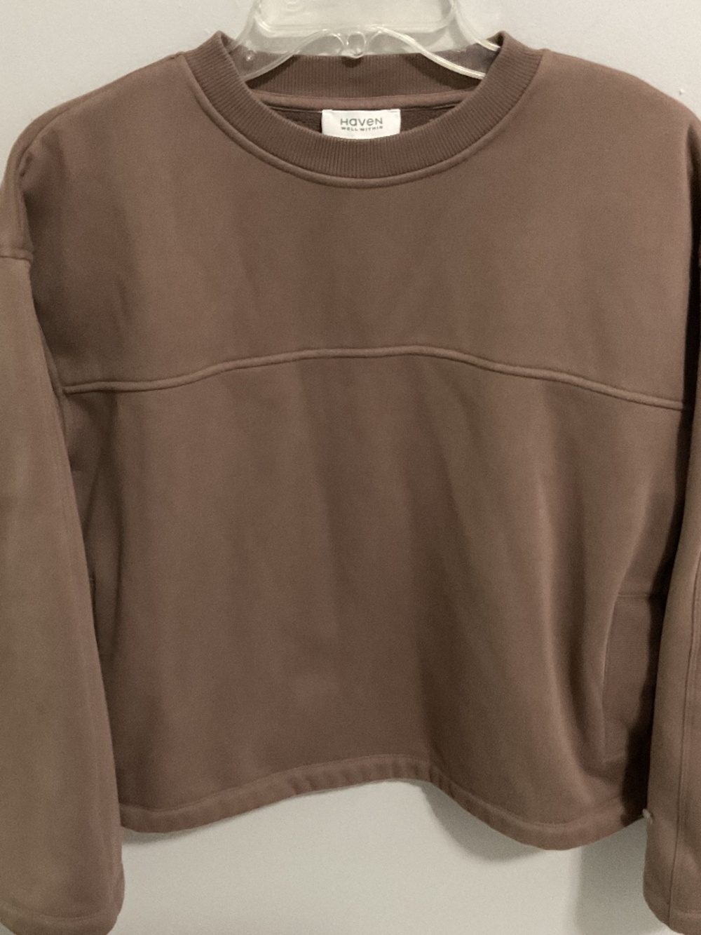 Haven Well Within Sherpa-lined LS Sweatshirt, Small